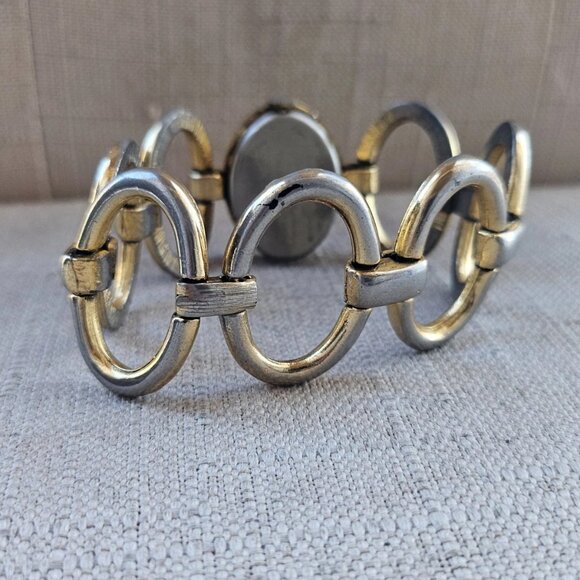 Vintage Majestime Wristwatch Manual Winding 17 Jewels Gold Tone Analog Watch - Picture 5 of 12